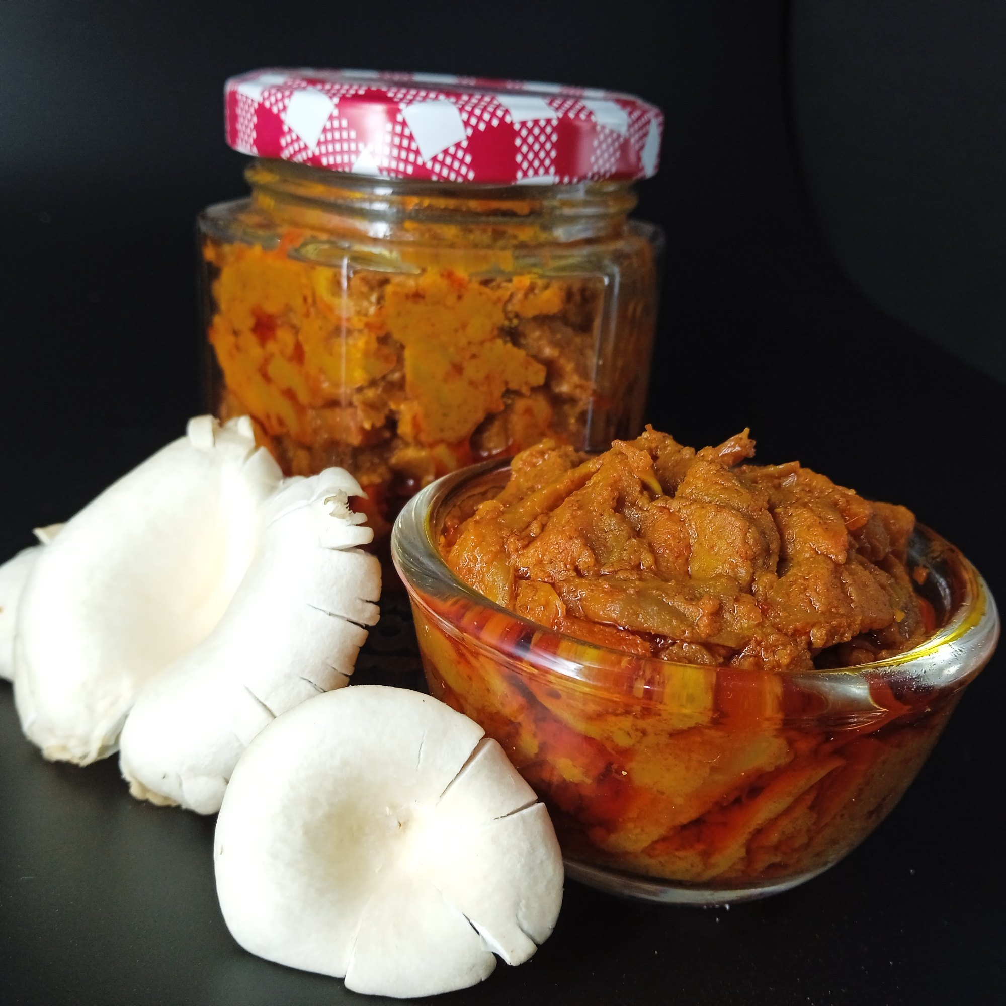 oyester mushroom pickle oyester mushroom pickle
